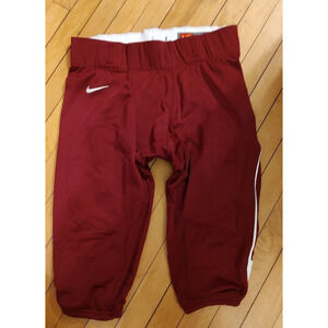 NEW NIKE Destroyer Game Pants Maroon Football MEDIUM NWT